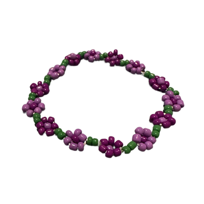 Purple Wildflower Chain