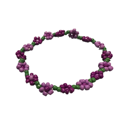 Purple Wildflower Chain