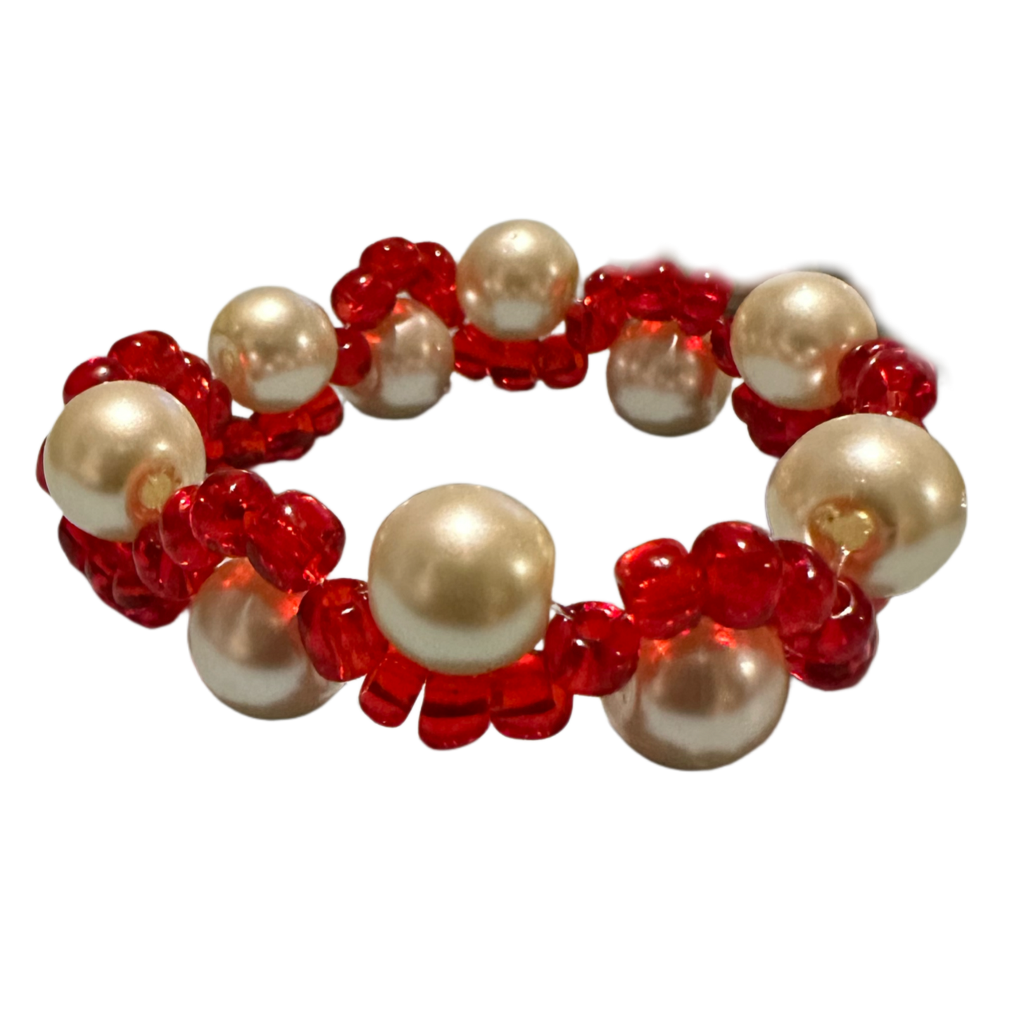 Wavy Red Pearls