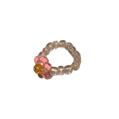 Pink Flower Ring